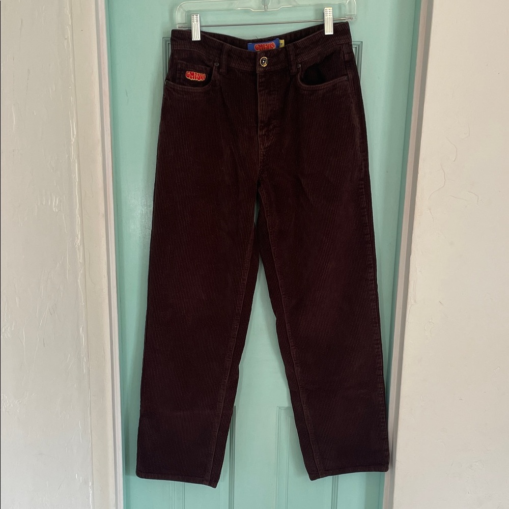 Empyre Relax fit skater chocolate brown cords/jeans boys Size 27
